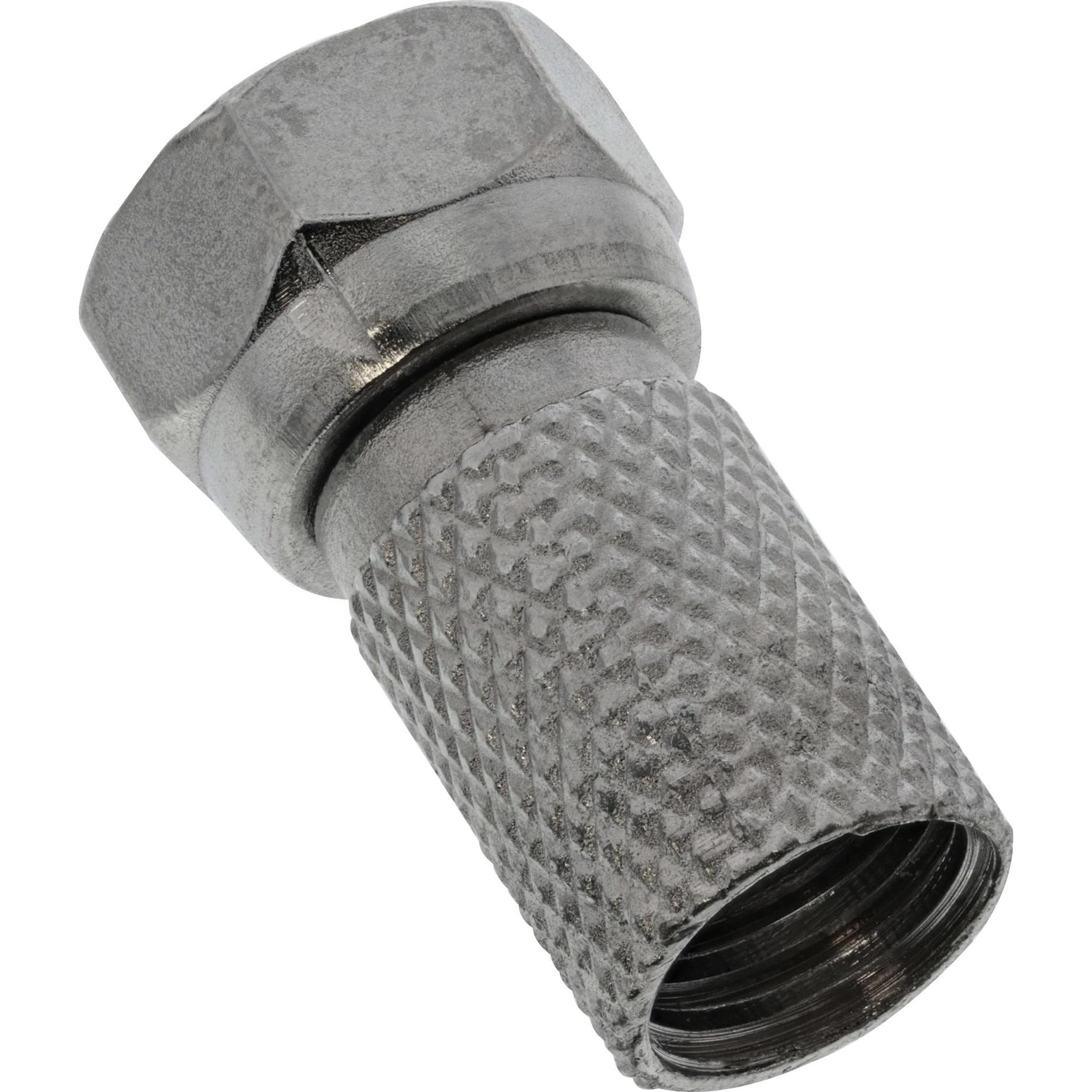 InLine F-Stecker für Koaxialkabel mit Aussenmantel 8,2 mm (Antennenkabel), Antennenkabel