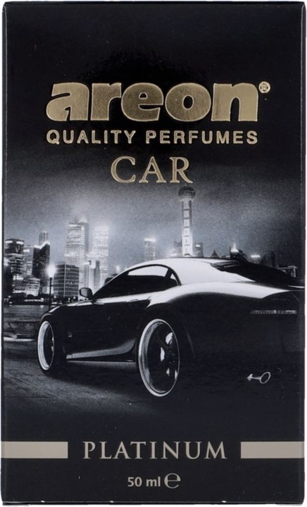 Image du produit Areon Car Perfume Platinum Flacon en verre de 50 ml