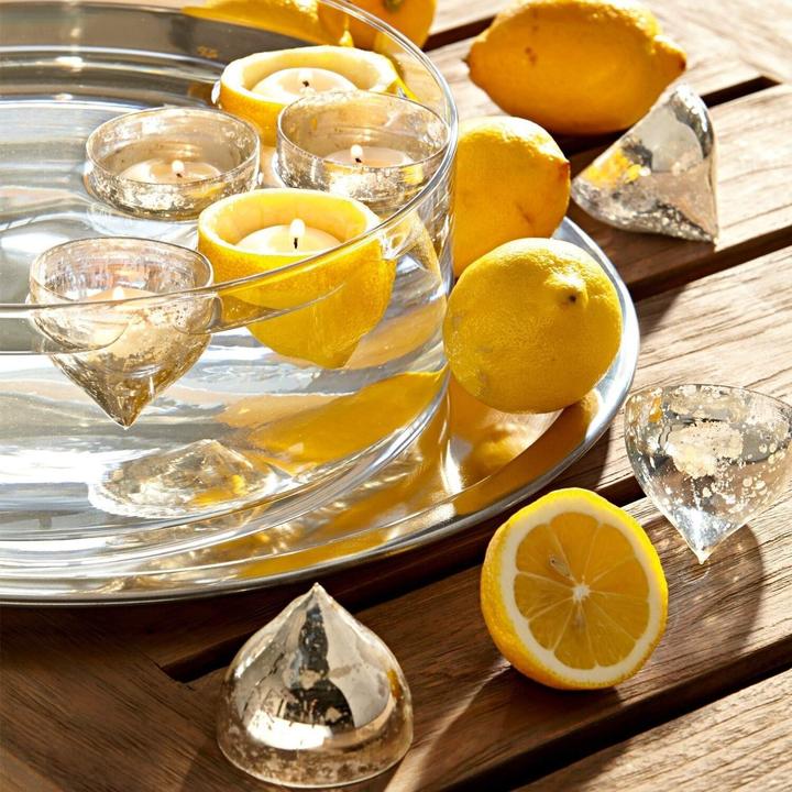 Actual product image Loberon Floating candle set of 6 Adelia (6 x, H, 5 cm)