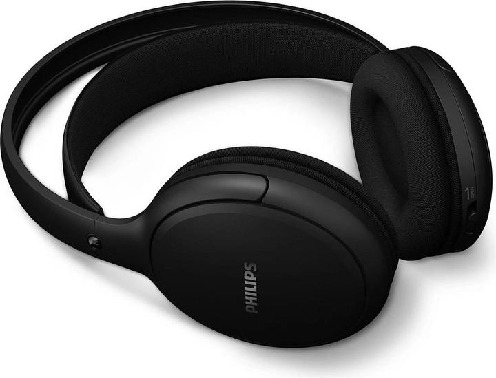 Produktbild Philips TV-Kopfhörer SHC5200M2/12 Schwarz (Keine Geräuschunterdrückung, 30 h, Kabellos)