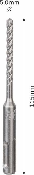 Actual product image Bosch Professional Zubehör Hammer drill 5 mm Accessories (5 mm)
