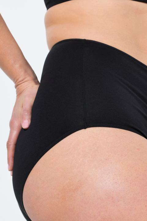 Produktbild Ulla Popken Maxislips, 3er-Pack, Herzen/einfarbig (58, 3er Pack)
