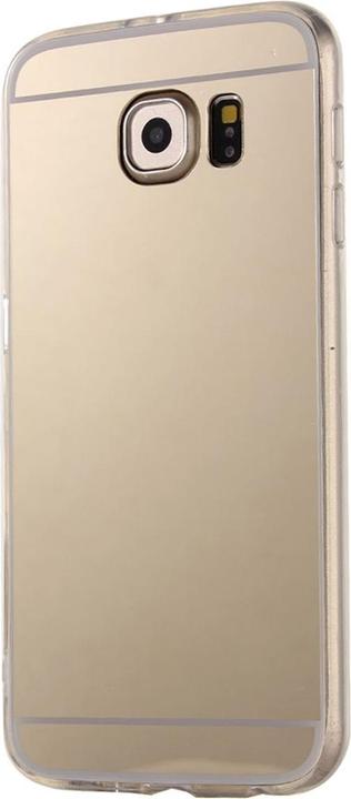 Produktbild König Design Handyhülle für Samsung Galaxy S7 Edge Schutzcase Backcover Bumper Etuis Gold (Samsung Galaxy S7 Edge)