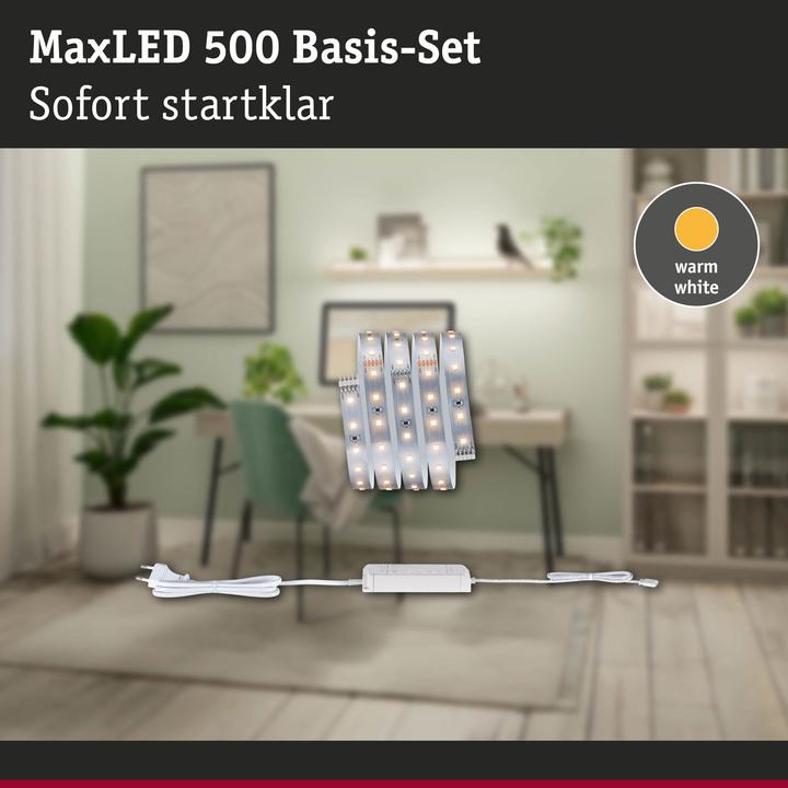 Actual product image Paulmann MaxLED 500 Basisset (Warm white, 150 cm, Indoor)