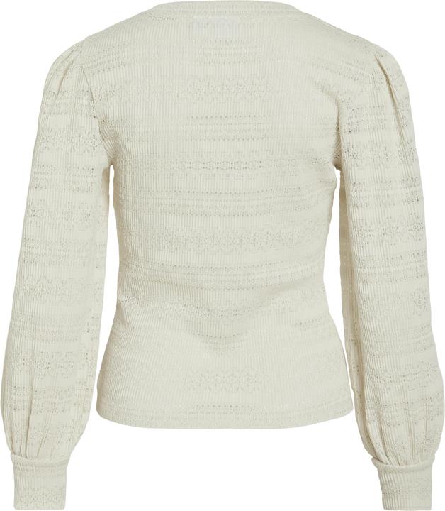 Actual product image Vila V-Ausschnitt Oberteil mit langen Ärmeln (M)