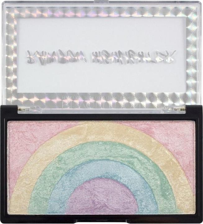 Actual product image Makeup Revolution Rainbow Highlighter