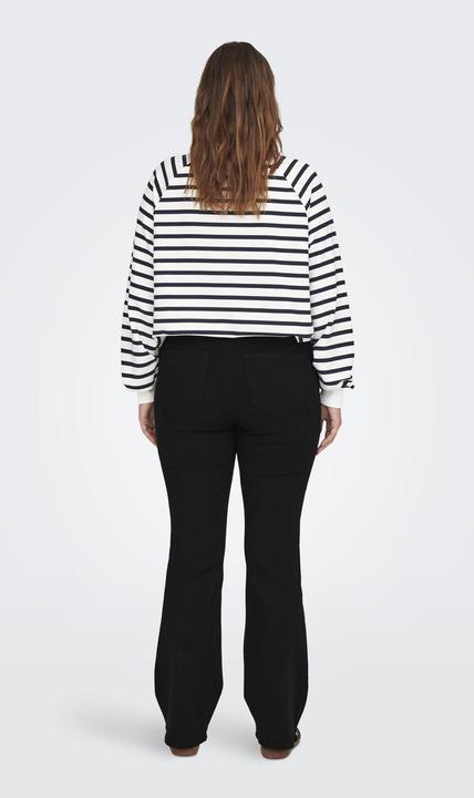 Actual product image Only CARHELLA mid waist retro fit, flared jeans Flared fit jeans (W52/L34)