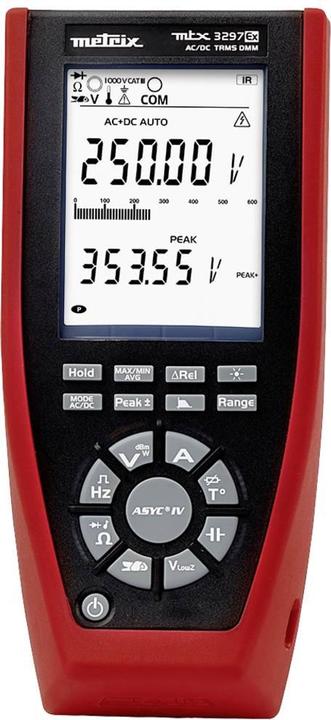 Produktbild Metrix MTX 3297Ex Hand-Multimeter digital Ex-geschützt CAT III 1000 V, CAT IV 6 (CAT III 1000V, CAT IV 600V)