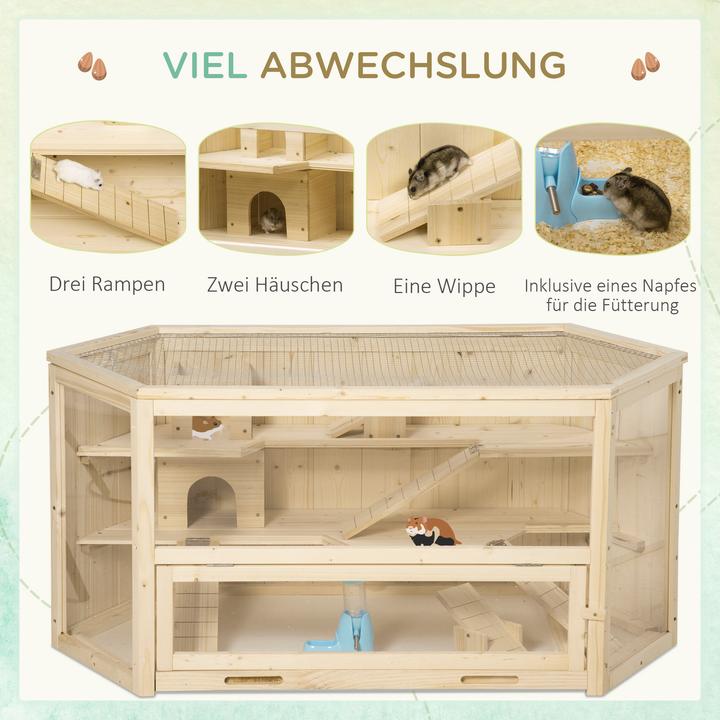 Image du produit PawHut Cage pour petits animaux