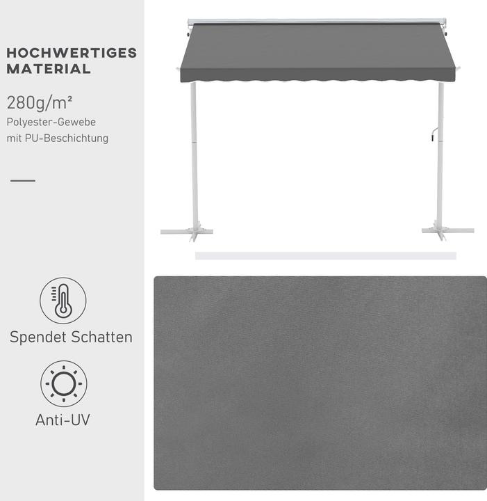 Actual product image Outsunny Awning (2.94 m)