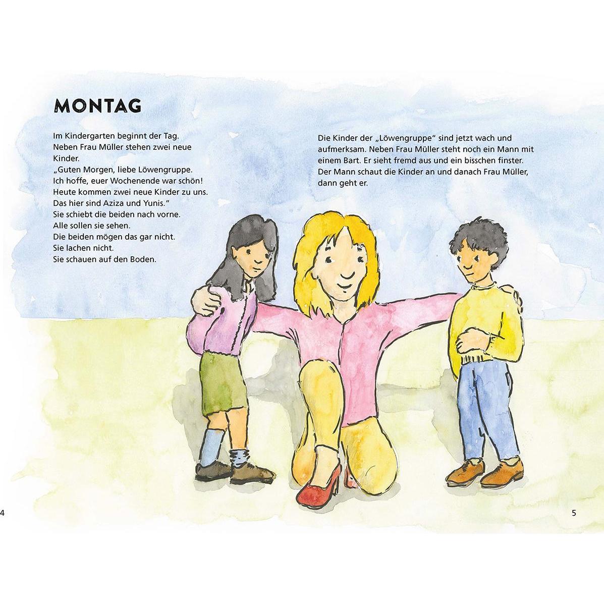 Thumbnail - Yunis und Aziza, Kinderbücher von Andrea Hendrich, Monika Bacher, Ulrich Koprek