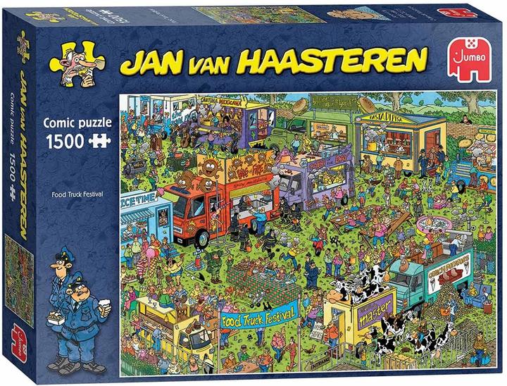 Produktbild Jumbo Jan van Haasteren - Food Truck Festivals (1500 Teile)