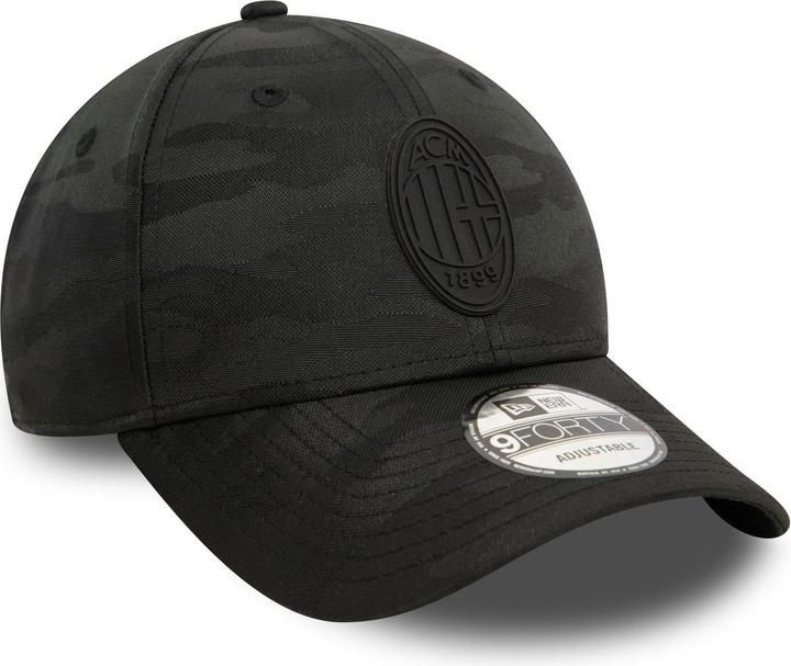 Actual product image New Era 9Forty Strapback Cap - TONAL CAMO AC MAILAND noir
