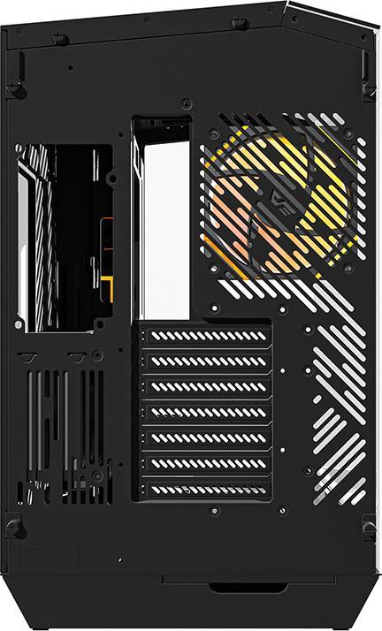 Productafbeelding Darkflash Tech Darkflash DY470 computer case (black) + 4 fans + GPU bracket (ATX, mATX, ITX)