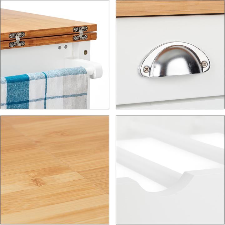 Produktbild Relaxdays Küchenwagen