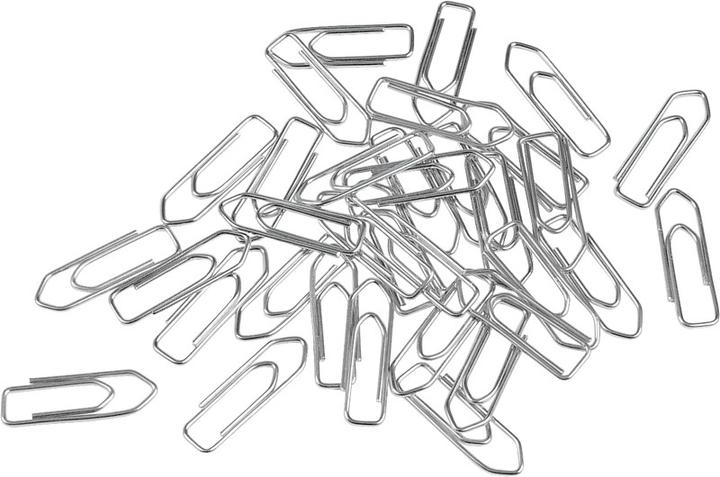 Produktbild Q-Connect Büroklammern 43 mm lang, vernickelt (1000 x)