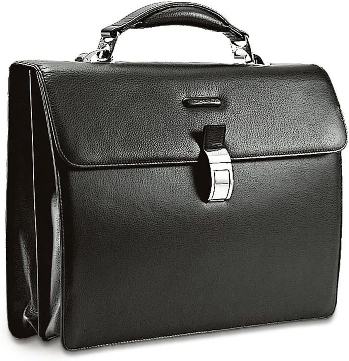 Actual product image Piquadro Schooltas Fixed Construction Leather