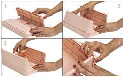 Actual product image Exacompta Boîte pliable The Smart Case midi Skandi - Nude (1.44 l)