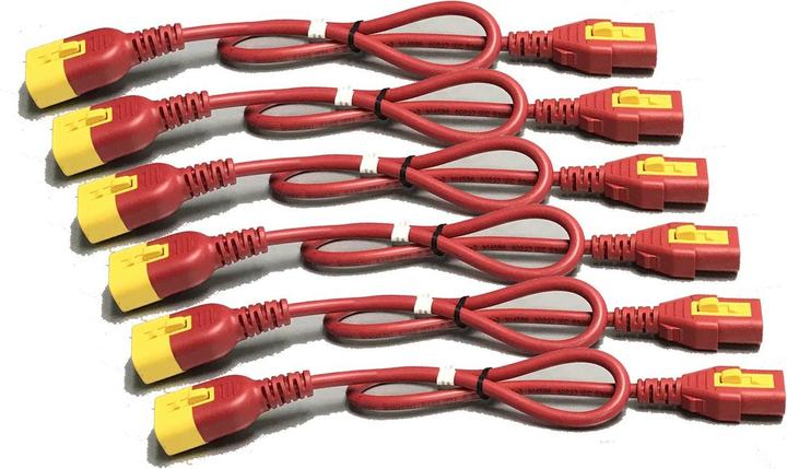 Produktbild APC Power Cord Kit 6 ea Locking C13 to C14