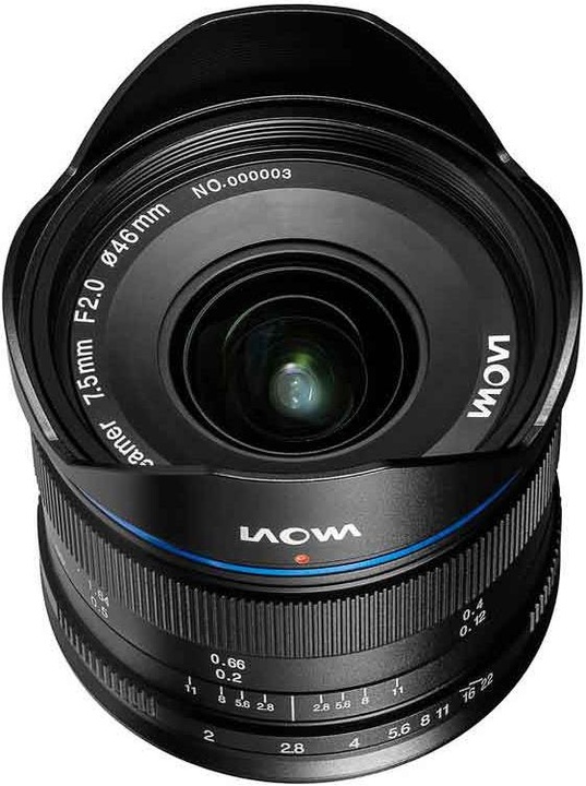 Produktbild Venus Optic Laowa 7.5mm F/2 MFT standard version (Micro Four Thirds, Micro Four Thirds)