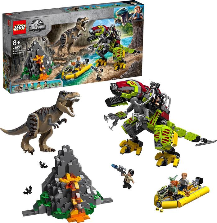 Image du produit LEGO T-Rex contre Dino-Mech (75938, LEGO Jurassic World)