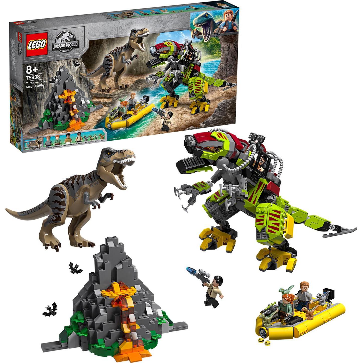 Dinosauro Lego Indominus Rex Contro Anchilosauro Dinosauro - Main Image