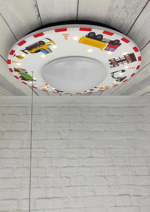 Productafbeelding Niermann Stand By Niermann Bouwplaats LED Plafondlamp E27 Veelkleurig, Gekleurd Made in Germany (E27)