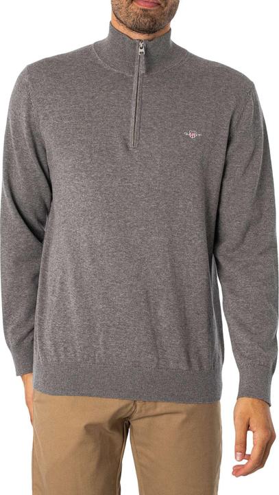 Produktbild GANT Klassischer Baumwoll-Halbzip-Pullover (S)