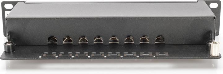 Produktbild Digitus 1HE 8-Port 10" Cat6 geschirmt schwarz