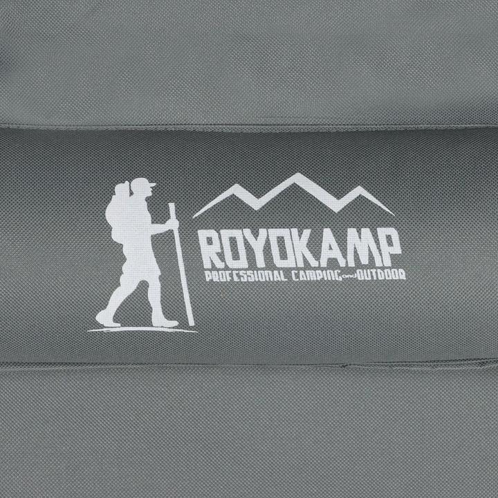 Image du produit Royokamp Chaise de plage pliante, grise