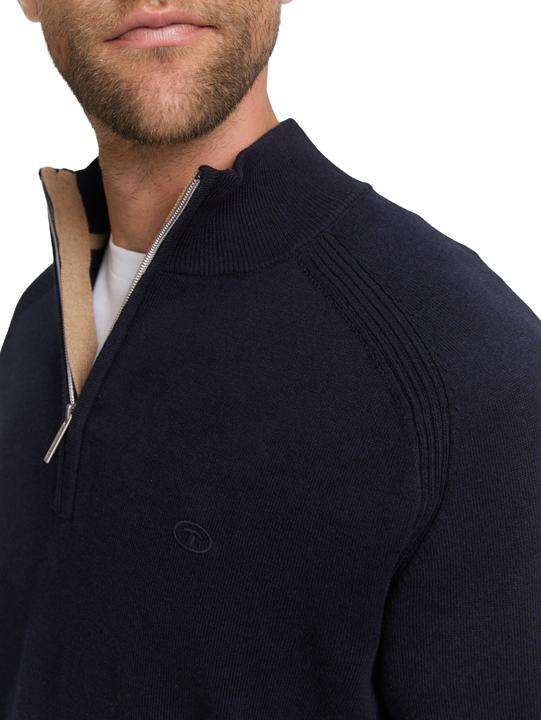 Actual product image Tom Tailor Basic Knit Troyer (L, M, S)