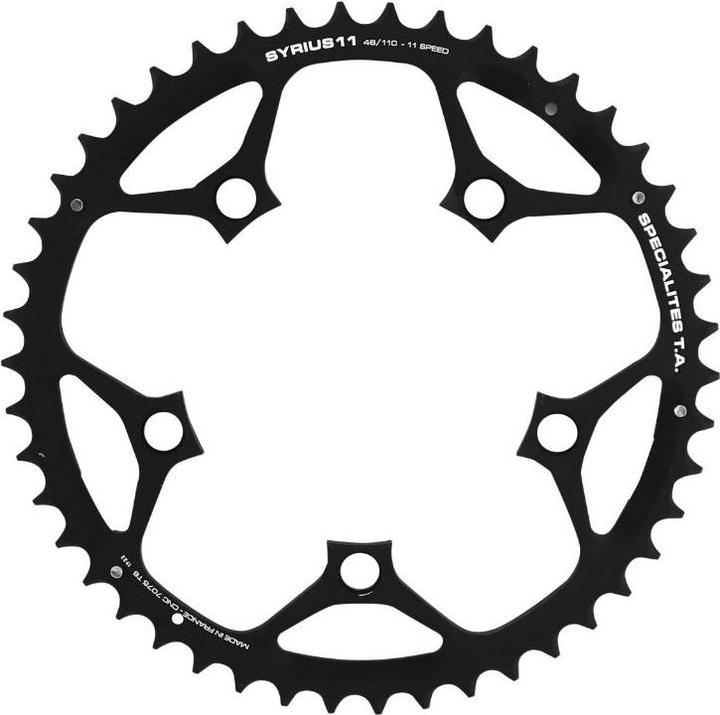 Actual product image Spécialités T.A. Outdoor road plate specialties t.a. 5bra syrius 7075 shimano 10-11v. (46)