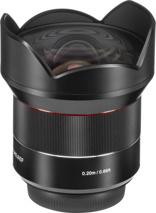 Actual product image Samyang AF 14mm F2.8 Canon EF (Canon EF, APS-C / DX, full size)