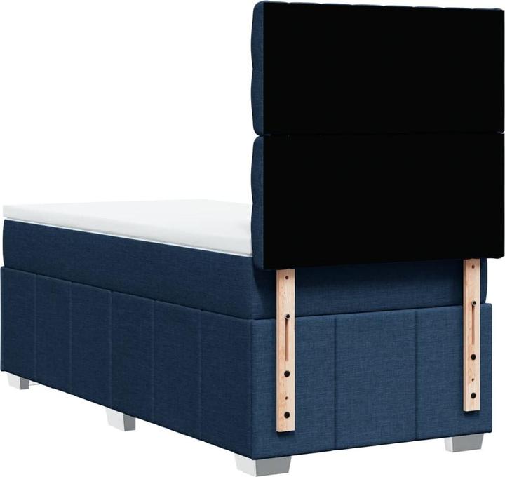 Produktbild vidaXL Bo x springbett mit Matratze 100 x 200 cm Stoff (100 x 200 cm)