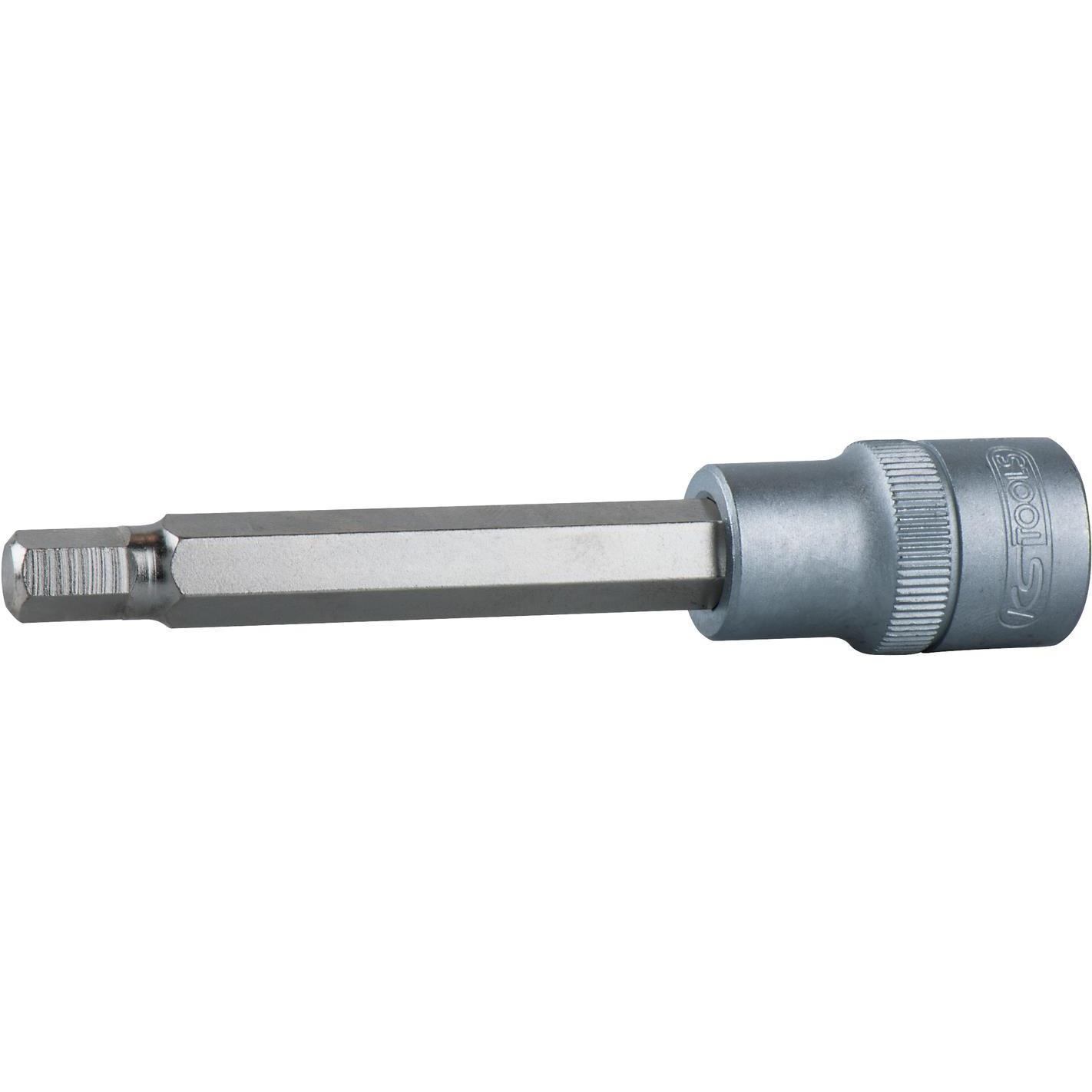 KS Tools, Steckschlüssel + Stecknuss, 1/2" Bit-Stecknuss lang (10 mm)