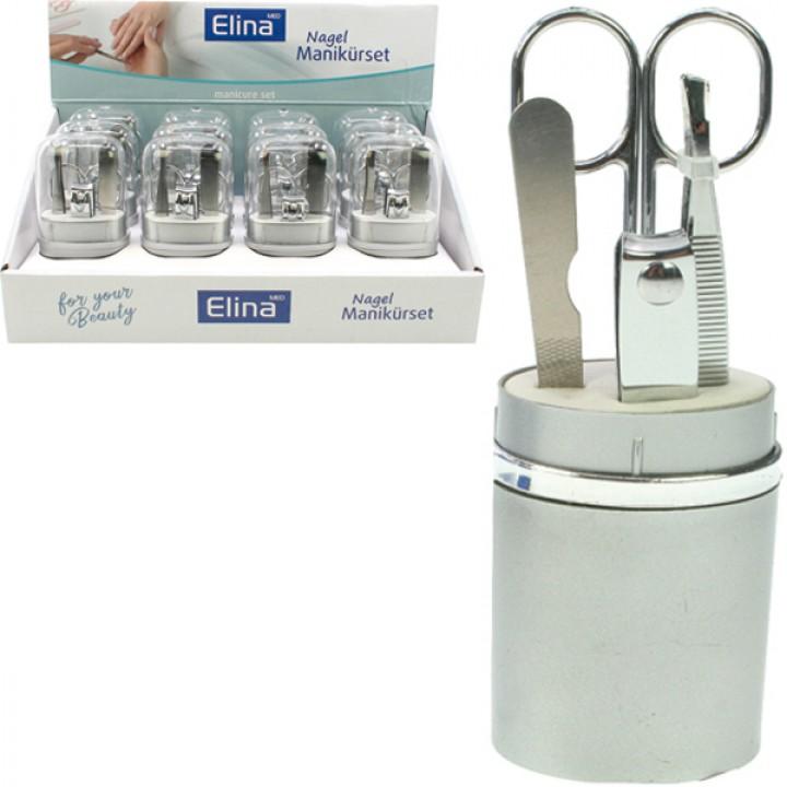 Immagine prodotto Elina Set manicure 4 pezzi in valigetta 13cm i. Displ.