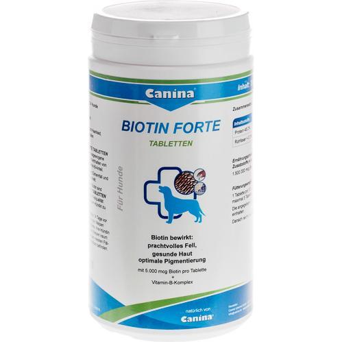 Canina Dog Biotin forte tabletės N210 odai ir kailiui 700g (Hund), Tierpflegemittel