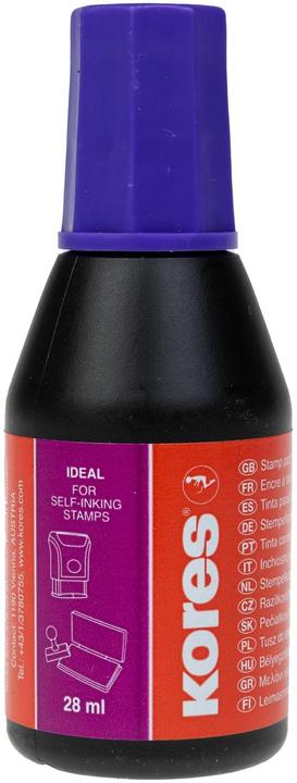 Kores Stamping ink purple