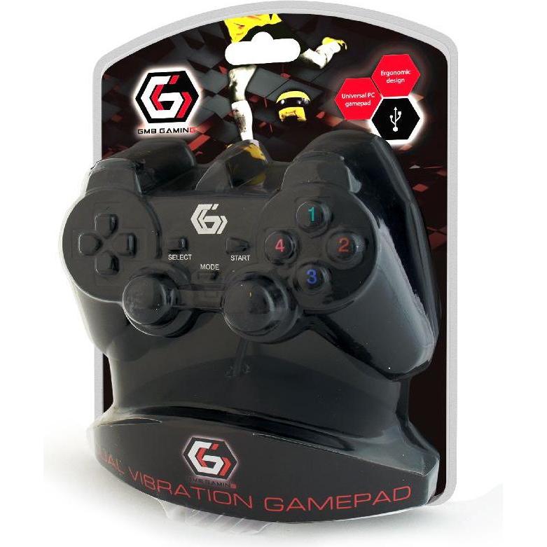 Thumbnail - Gembird JPD-UDV-01 (PC), Gaming Controller, Schwarz