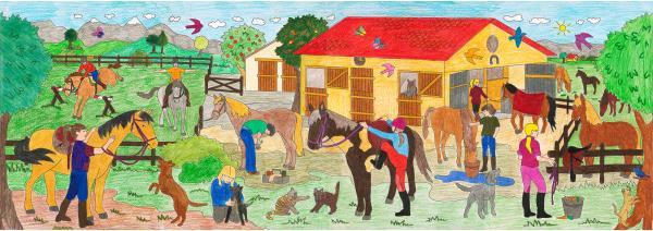 Faber-Castell Selbklebende Malrolle