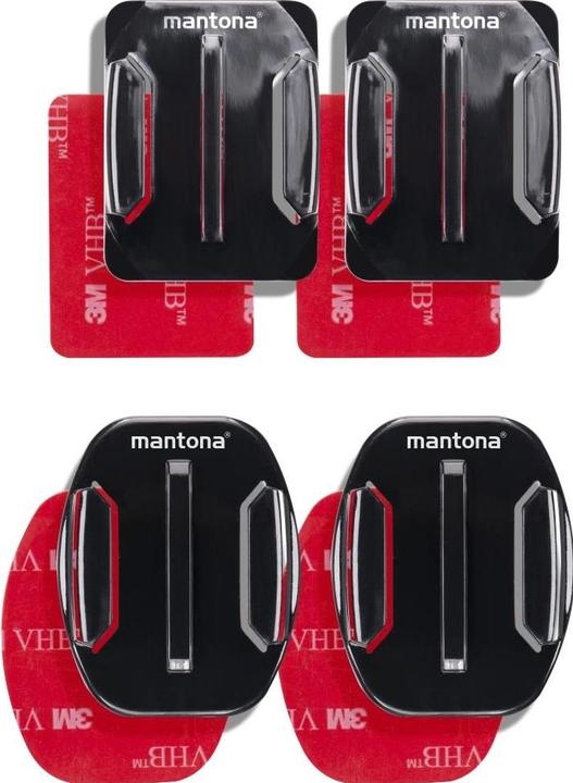 mantona Klebebefestigung für GoPro