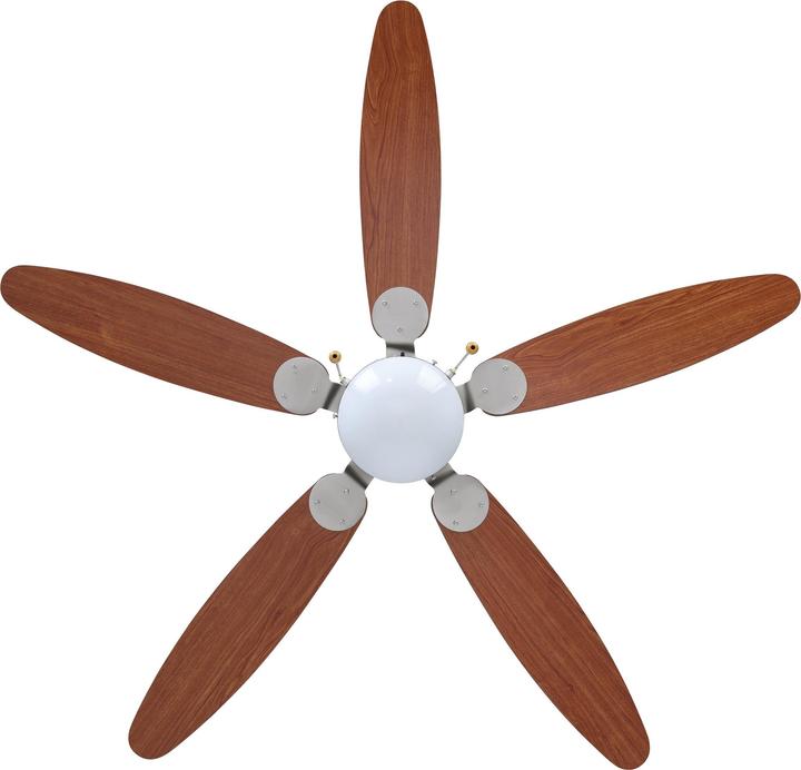Productafbeelding EGLO dl Ventilator Ac E14 Nikkel-M/Bruin (48.70 dB)