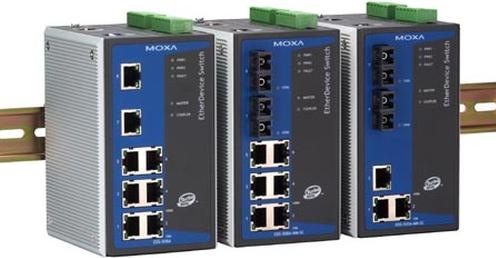 Image du produit Moxa EDS-508A-SS-SC-80-T - Commutateur - Géré - 6 x 10/100 + 2 x 100Base-FX