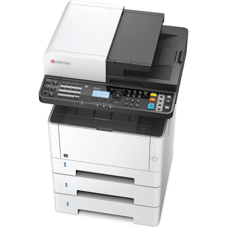Thumbnail - Kyocera ECOSYS M2635dn/Plus Mono MFP Laser Printer A4 35ppm Print Copy Scan fax Climate Protection S (Laser, Schwarz-Wei...