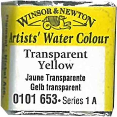 Transparent gelb