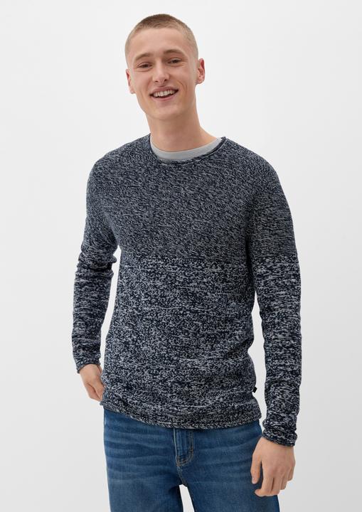 Image du produit s.Oliver Strickpullover Strickpulli mit Rollsäumen (M)