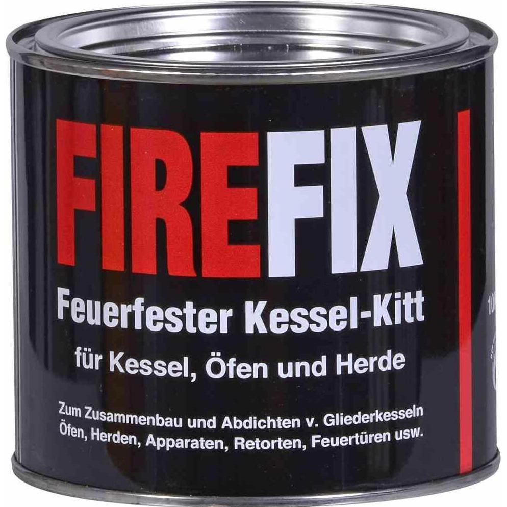 FireFix, Zubehör Kerzen + Kamin, 1788 Kesselkitt (Dose) 500 g, hitzebeständig bis 1.000 °C