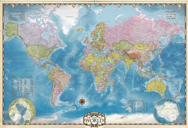 Produktbild Eurographics Map of the World (2000 Teile)