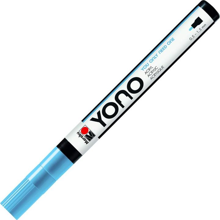 Immagine prodotto Marabu Marcatore acrilico YONO 0,5 - 1,5 mm blu pastello (1x)