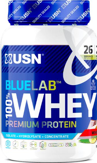 Actual product image USN Blue Lab 100% Whey Protein (908 g, 1 x, Wheytella)